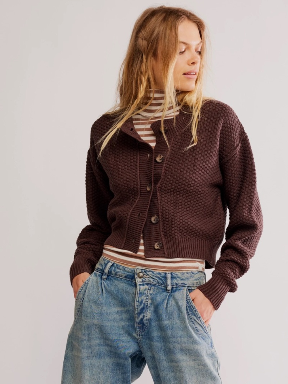 FREE PEOPLE Lila Cardigan, Size S